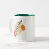 Tasse 2 Couleurs Green Stalk Boho (Devant gauche)