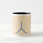 Tasse 2 Couleurs Greffe de foie (Centre)