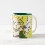 Tasse 2 Couleurs Grêlez le café de matin (Devant droit)