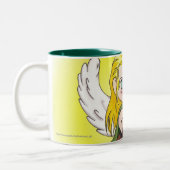 Tasse 2 Couleurs Grêlez le café de matin (Gauche)