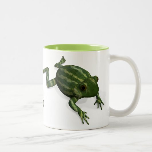 Tasse 2 Couleurs Grenouille (Droit)