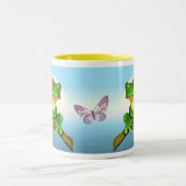 Tasse 2 Couleurs Grenouille (Centre)