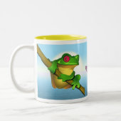 Tasse 2 Couleurs Grenouille (Gauche)
