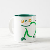 Tasse 2 Couleurs Grenouille (Devant gauche)