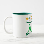 Tasse 2 Couleurs Grenouille (Gauche)
