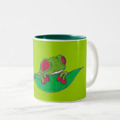 Tasse 2 Couleurs Grenouille (Devant droit)