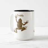 Tasse 2 Couleurs Grenouille (Devant gauche)