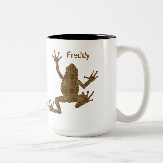 Tasse 2 Couleurs Grenouille (Droit)