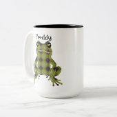 Tasse 2 Couleurs Grenouille (Devant gauche)