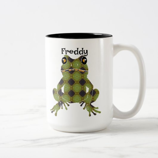 Tasse 2 Couleurs Grenouille (Droit)