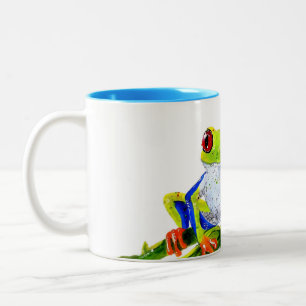 Tasse 2 Couleurs Grenouille