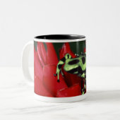 Tasse 2 Couleurs Grenouille 2 de dard (Devant gauche)