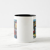 Tasse 2 Couleurs Grenouille dans la bibliothèque (Centre)