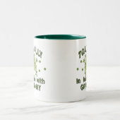 Tasse 2 Couleurs Grenouille de Grammy d'amour de TOADALLY (Centre)