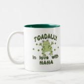 Tasse 2 Couleurs Grenouille de Nana d'amour de TOADALLY (Gauche)