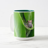 Tasse 2 Couleurs Grenouille des arbres (Devant gauche)