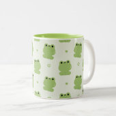 Tasse 2 Couleurs Grenouille mûre (Devant droit)