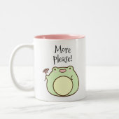 Tasse 2 Couleurs Grenouille verte (Gauche)