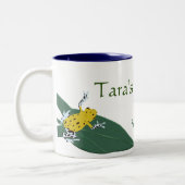 Tasse 2 Couleurs Grenouille verte (Gauche)