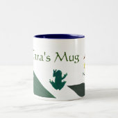 Tasse 2 Couleurs Grenouille verte (Centre)