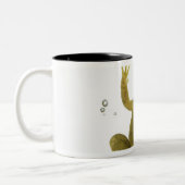 Tasse 2 Couleurs grenouille verte commune (Gauche)