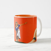 Tasse 2 Couleurs Grève de roulement (Devant droit)