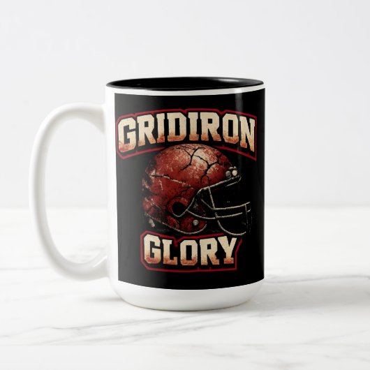 Tasse 2 Couleurs Gridiron Glory Football (Gauche)