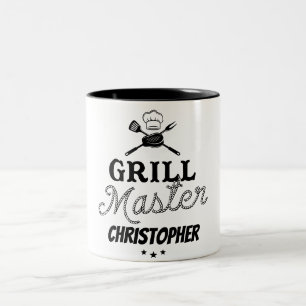 Tasse 2 Couleurs Grill Master personnalisé