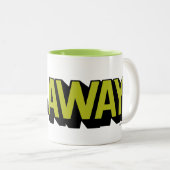 Tasse 2 Couleurs Grille | Allez-y (Devant droit)