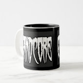 Tasse 2 Couleurs Grindcore (Devant gauche)