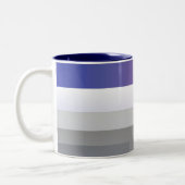 Tasse 2 Couleurs gris bleu Fuchsia (Gauche)