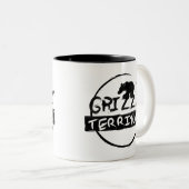 Tasse 2 Couleurs Grizzly (Devant droit)