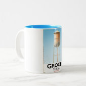 Tasse 2 Couleurs Groom Texas Route 66 Americana (Devant gauche)