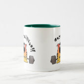 Tasse 2 Couleurs Gros ascenseur de poids de chat (Centre)