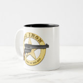 Tasse 2 Couleurs Gros fer (Devant gauche)