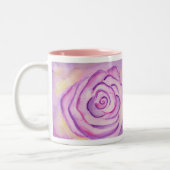 Tasse 2 Couleurs Gros Rose Lilac violet (Gauche)