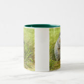 Tasse 2 Couleurs Groundhog (Centre)