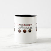 Tasse 2 Couleurs Groundskeeper - Know Black Coffee is All You Need! (Centre)