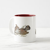 Tasse 2 Couleurs Grouse noisette (Devant gauche)
