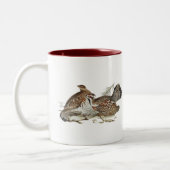 Tasse 2 Couleurs Grouse noisette (Gauche)