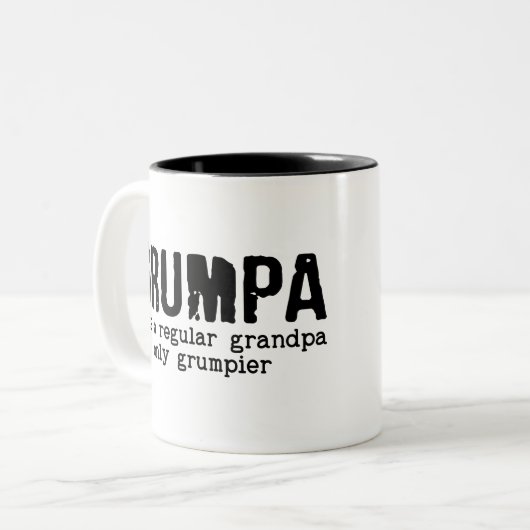 Tasse 2 Couleurs Grumpa (Devant gauche)