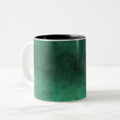 Tasse 2 Couleurs Grunge foncé - Vert (Devant gauche)