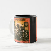 Tasse 2 Couleurs Grunge Music Seattle 1991 (Devant gauche)