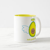 Tasse 2 Couleurs Guacamole saint ! (Devant droit)