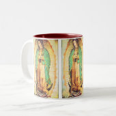 Tasse 2 Couleurs guadalupe, La Vergen de Guadalupe (Devant gauche)