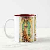 Tasse 2 Couleurs guadalupe, La Vergen de Guadalupe (Gauche)