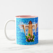 Tasse 2 Couleurs Guardian Angel Blue Inspiration personnalisée (Gauche)