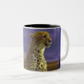 Tasse 2 Couleurs Guépard (Devant droit)
