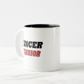 Tasse 2 Couleurs Guerrier de Cancer (Devant gauche)