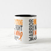 Tasse 2 Couleurs Guerrier de leucémie (Centre)